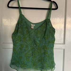 Vintage Anthropologie Silk Tank